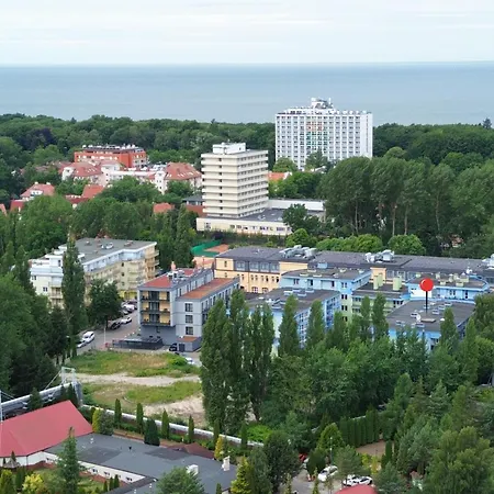 Al-dom 112 Awangardia, 300 M Do Plazy W Dzielnicy Uzdrowiskowej * Колобжег