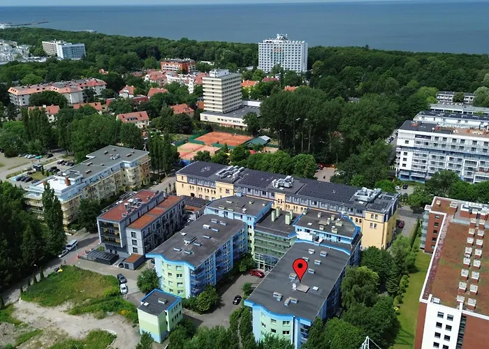 Apartment Al-dom 112 Awangardia, 300 M Do Plazy W Dzielnicy Uzdrowiskowej Kolberg